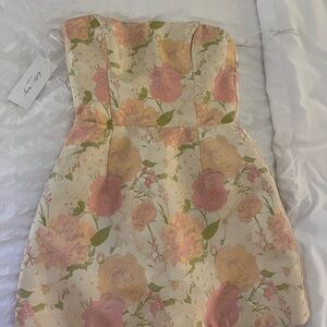 Katie May Valerie Dress in Champagne Garden